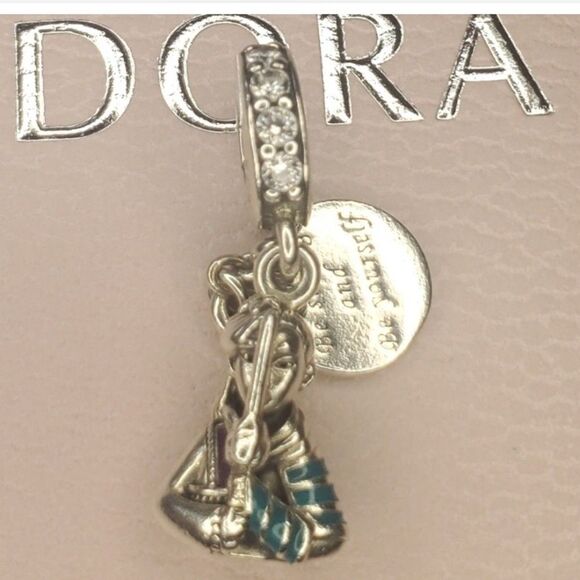 Pandora x Disney Mulan Dangle Charm 798637C01 RETIRED - Picture 12 of 12